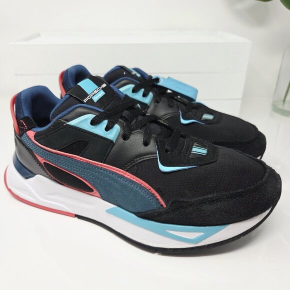 Puma Mens 9 Porsche Legacy Mirage Sport Motorsport Sneakers Shoe [306942-01] main image 4
